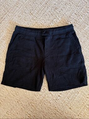 J. Crew Black Athletic Drawstring Shorts